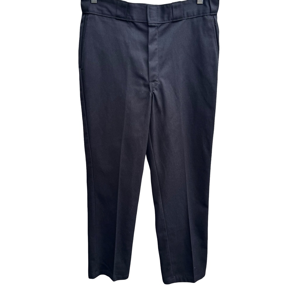 Dickies 874 Original Fit Work Pants Mens Black Straight Leg Twill Utility Rugged